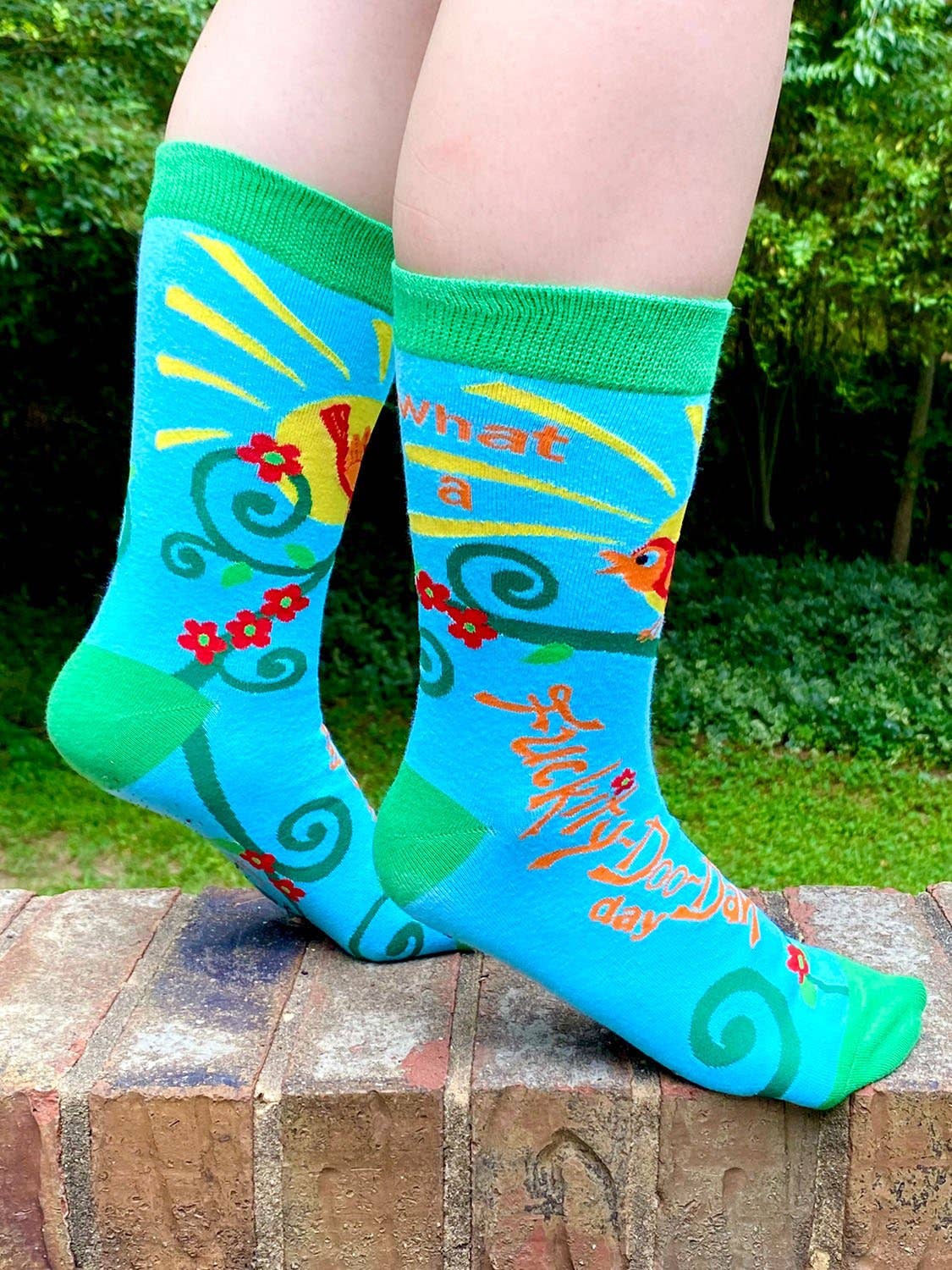 What a Fuckity-Doo-Dah Day Women's Crew Socks