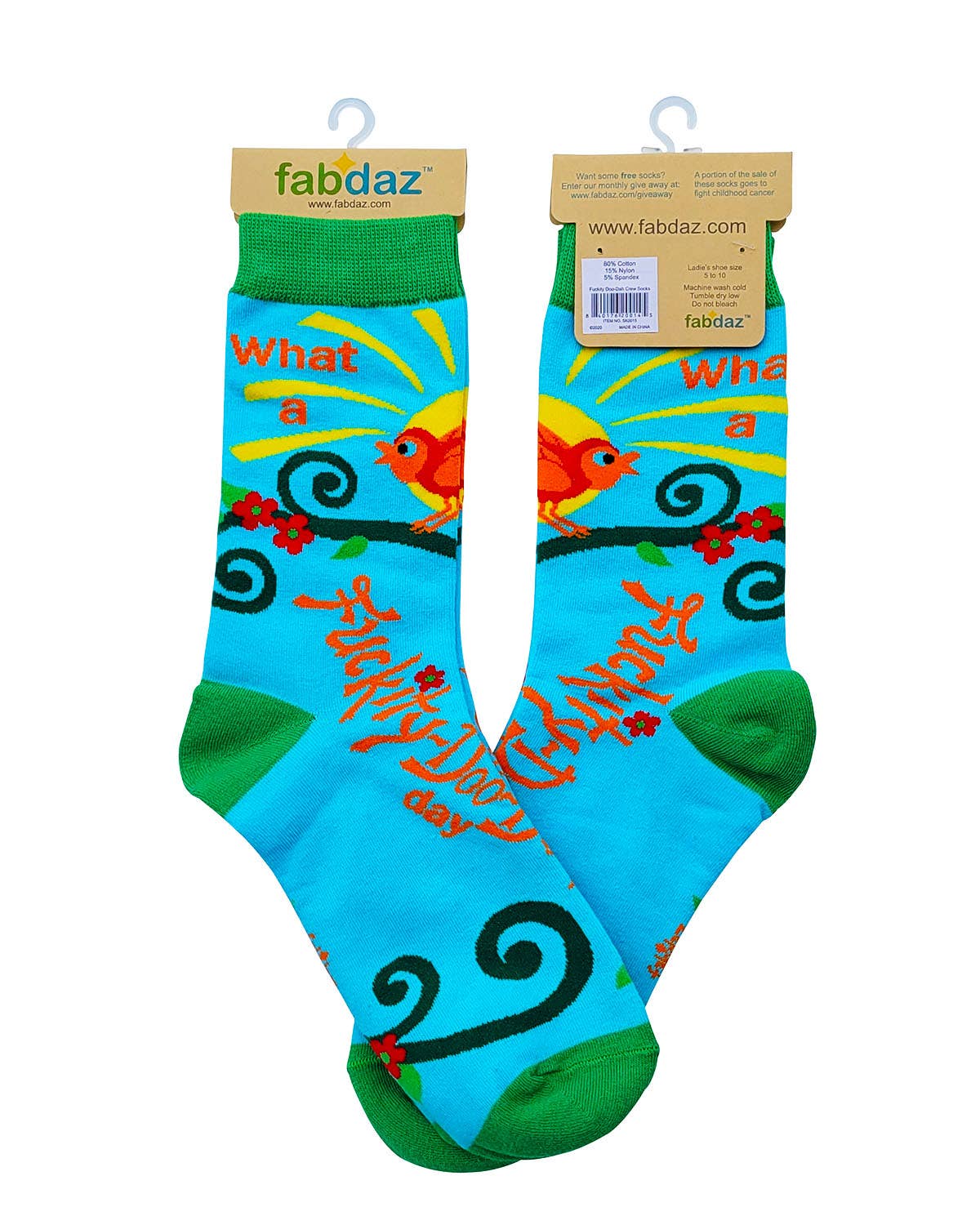 What a Fuckity-Doo-Dah Day Women's Crew Socks