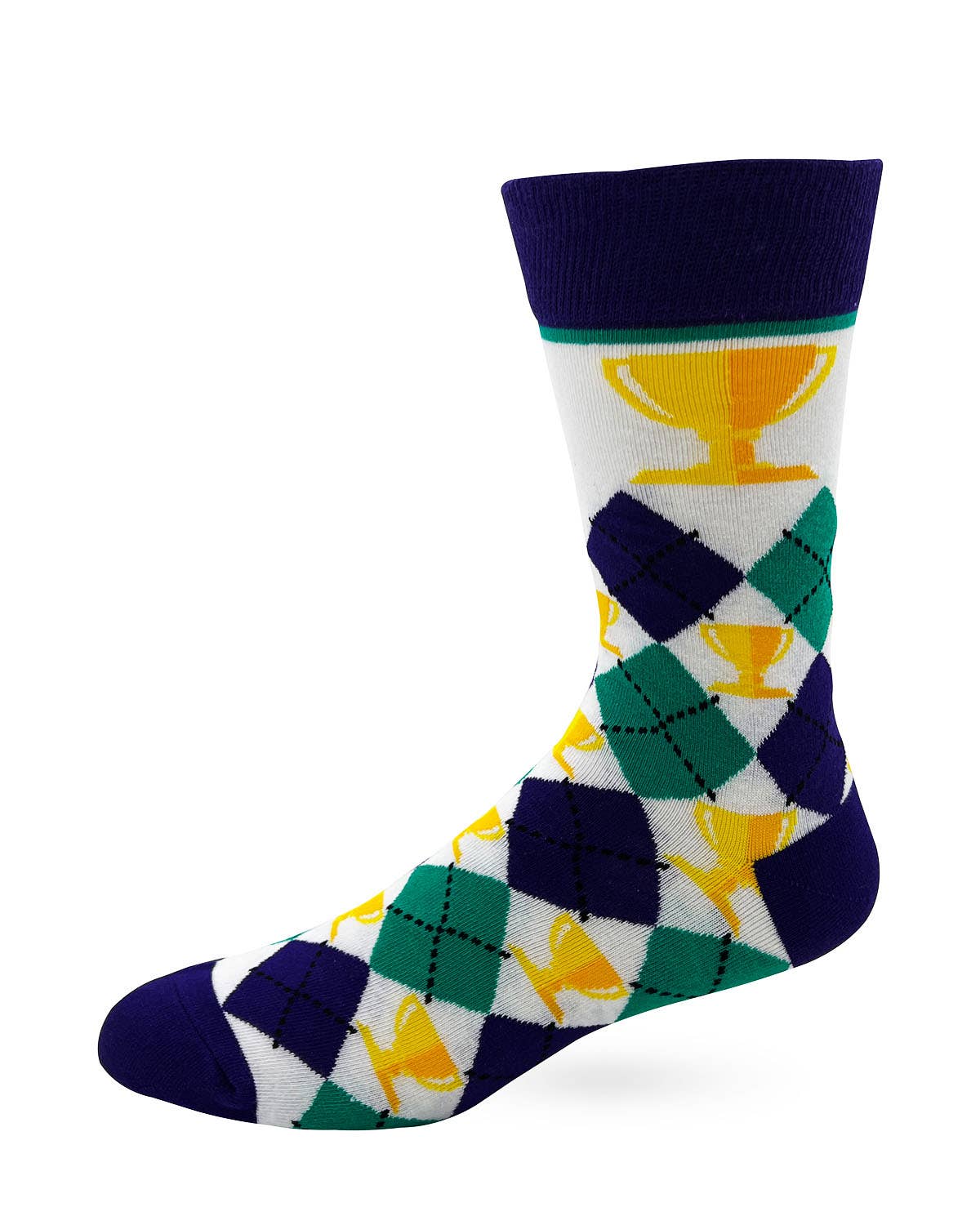 Trophy Husband Men's Novelty Crew Socks