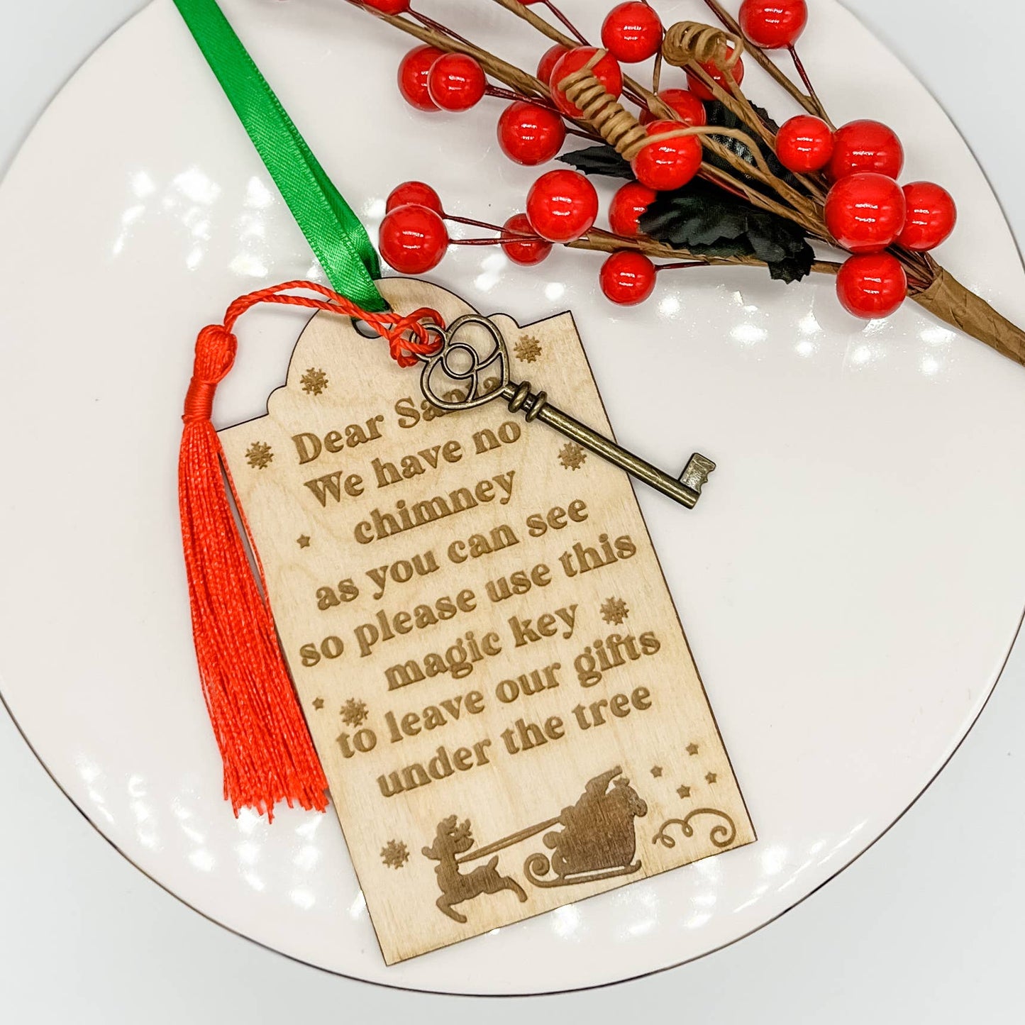 Santa's Magic Key Ornament