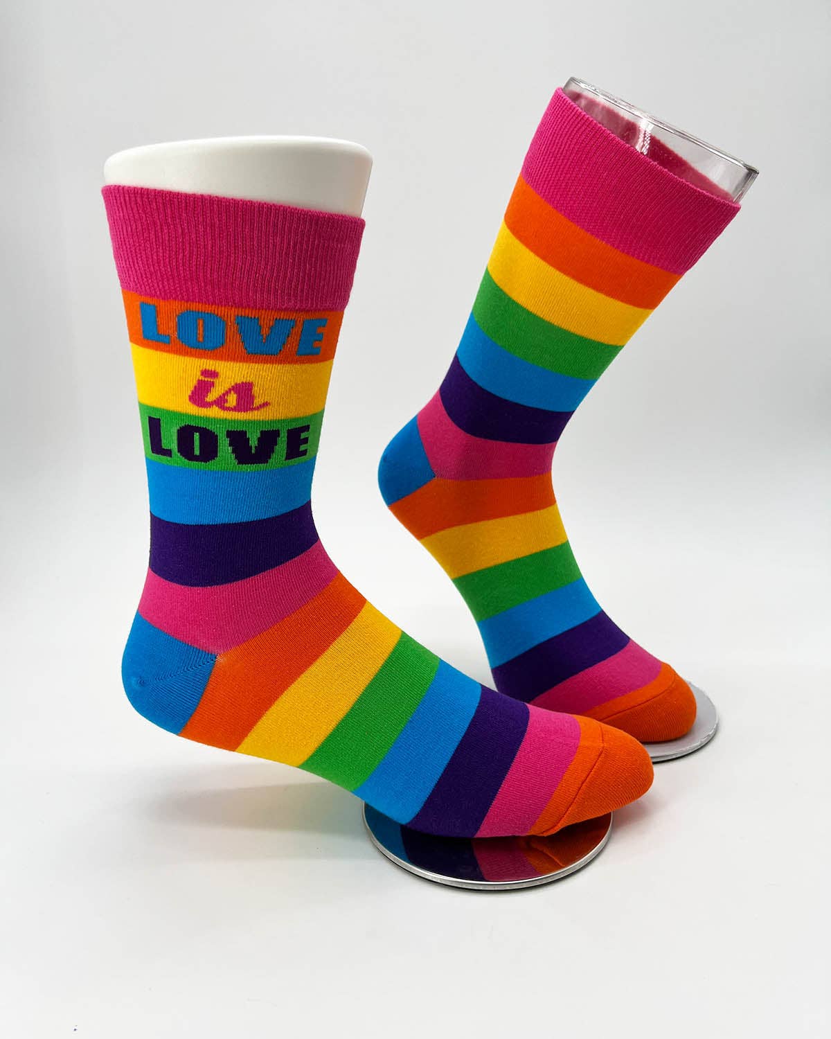 Love is Love Men's Novelty Crew Socks