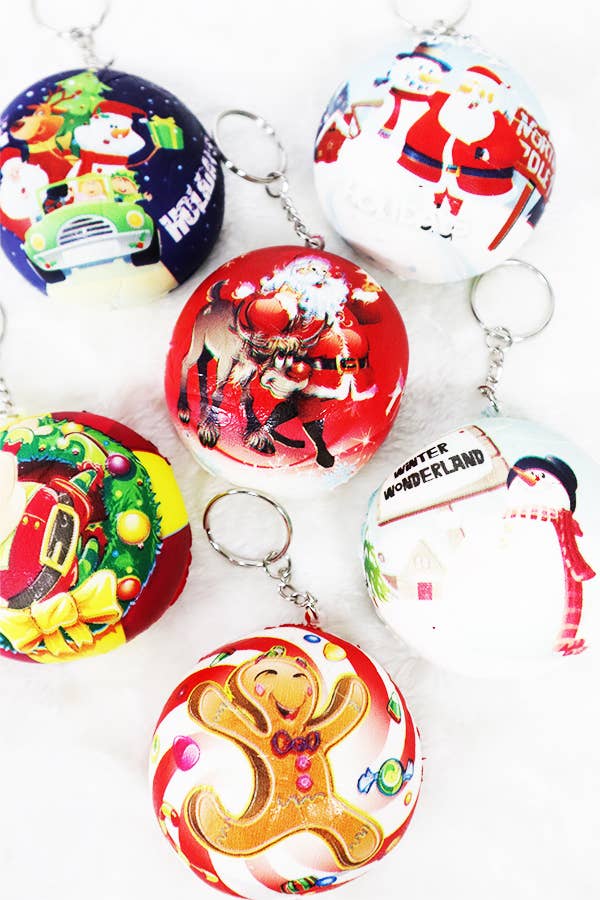 Christmas Theme Slow Rising Squishies Key Chain